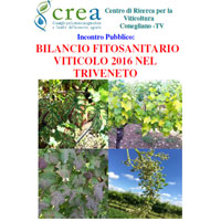 Bilancio Fitosanitario Vitivinicolo 2016 nel Triveneto